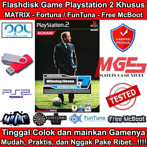 Jual Flashdisk Game PS2 PS 2 Winning Eleven 7 International Shopee