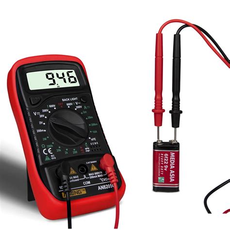 AN8205C Professional Digital Multimeter AC DC Ammeter Volt Ohm Test