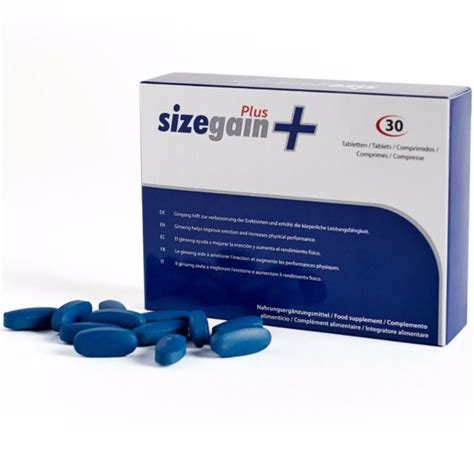 Sizegain Plus Pastillas Estimulantes Cosmetics Perfumes Club