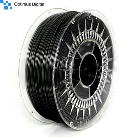 Filament Devil Design Pentru Imprimanta D Mm Pla Kg Negru