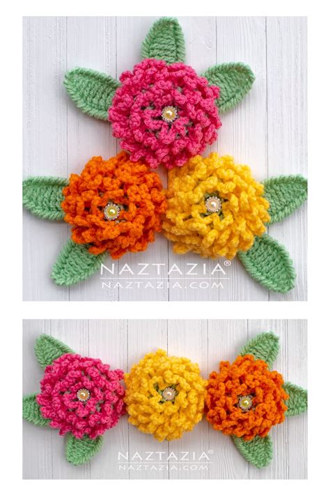 Como Hacer Flores Nochebuena En D Con Hojas A Crochet En Punto