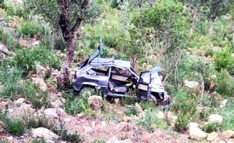 Forestali Precipitano Nella Scarpata Con Lauto InformaSicilia