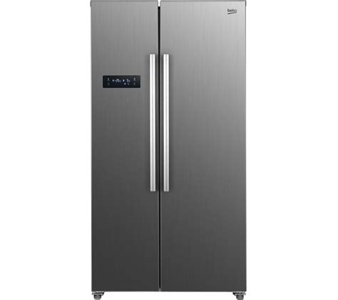 Beko Asl1331px American Style Fridge Freezer Brushed Steel Fast Delivery Currysie