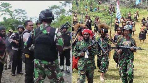 TNI Polri Serbu 3 Markas KKB Papua Satu Pentolan Hengki Wuamang