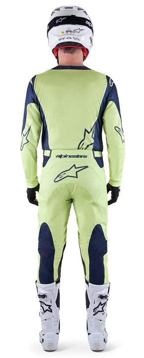 ALPINESTARS MX23 RACER HOEN JERSEY NIGHT NAVY FLUORITE GREEN AMX