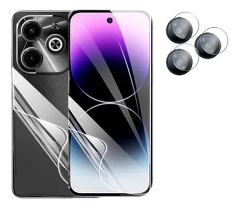 Película Gel Hidrogel Frente Verso cam P Infinix Hot 40i Parcelamento sem juros