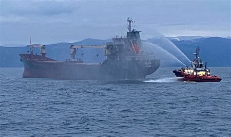 Fire erupts on general cargo ship – BBN | Breakbulk.News™