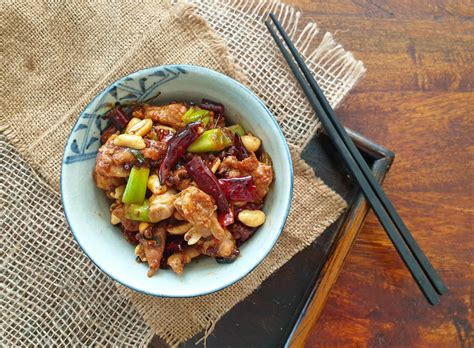 gong bao ji ding kung pao chicken ketohh keto sichuan recipe