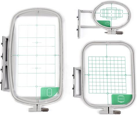 Himapro 3pc Embroidery Hoop Set For Brother Se 270d Se 350