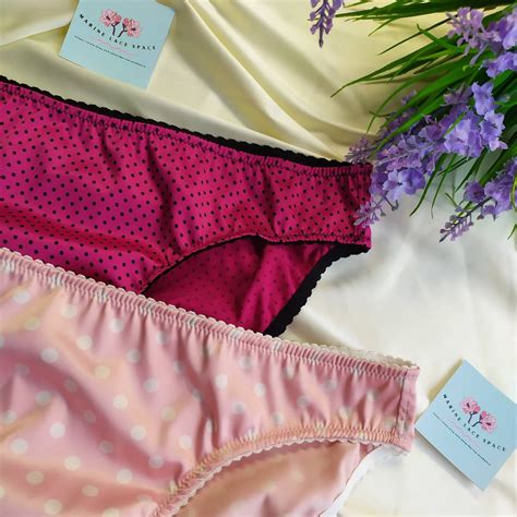 Red Satin Panties Silky Panty Bikini Etsy