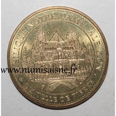 61 ALENÇON Basilique Notre Dame Monnaie de Paris 2015