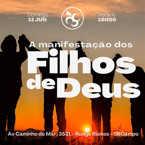 Palavra da Semana 11 06 2023 A manifestação dos filhos de Deus