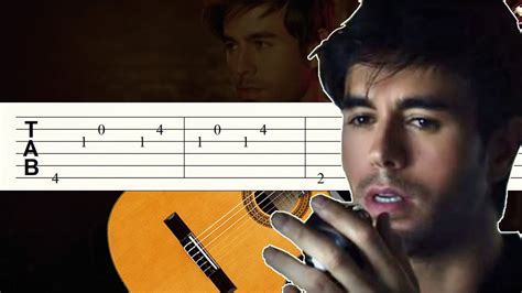 El Perdedor / Enrique Iglesias / Guitarra Tutorial / Tablatura Acordes ...