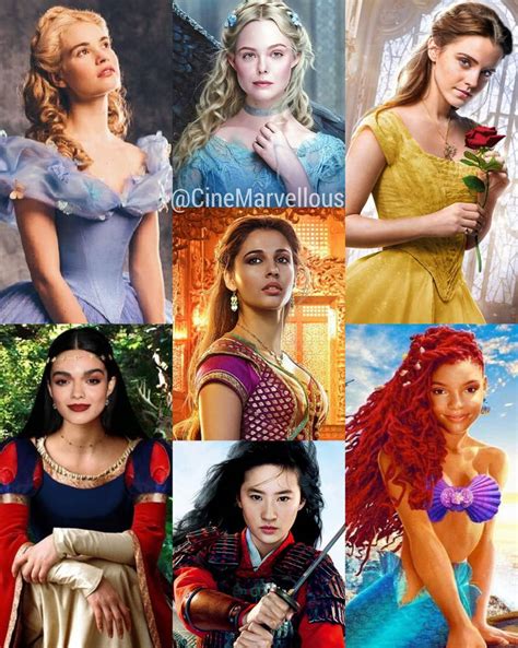 Disney Live Action Princesses With Snow White By Aliciamartin851 On