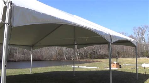 Teton Tent Rental 30x30 Keder Frame Tent With Gable Ends Flat Youtube