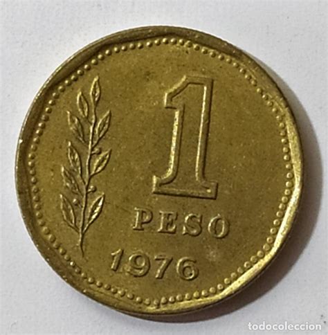 moneda de un 1 peso de argentina 1976 km 68 - Comprar Monedas antiguas ...