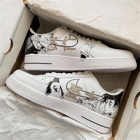 Jujutsu Kaisen Sukuna X Yuta Air Force 1 Custom Unique Sneakers