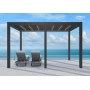 Pergola Bioclimatique Aluminium Motoris E X M Fran Ois Roger Gris