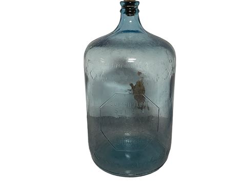 Vintage Arrowhead Glass 5 Gal Water Jug Bottle