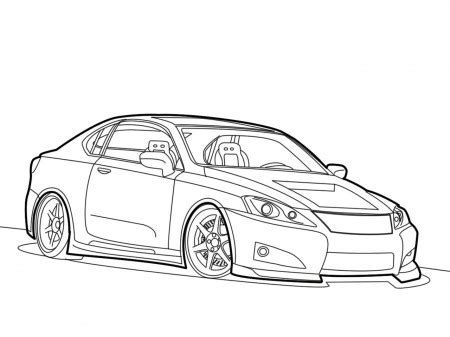 Lexus Coloring Page Free Printable Lexus Coloring Page Coloring Home