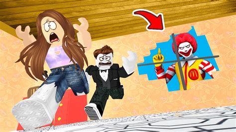 Roblox O Parkour Do PalhaÇo Do Mal Escape The Fast Food Restaurant