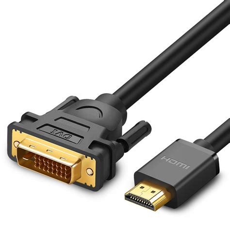 UGREEN PRZEWÓD KABEL DWUKIERUNKOWY HDMI DVI 2m DOBRA JAKOŚĆ OBRAZU