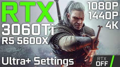 The Witcher 3 Next Gen Upgrade RTX 3060 Ti R5 5600X Ultra RT