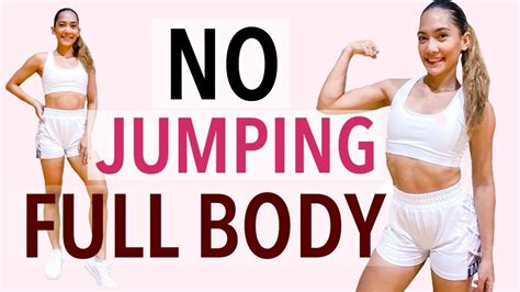 No Jumping Full Body Workout At Home Low Impact Exercise No