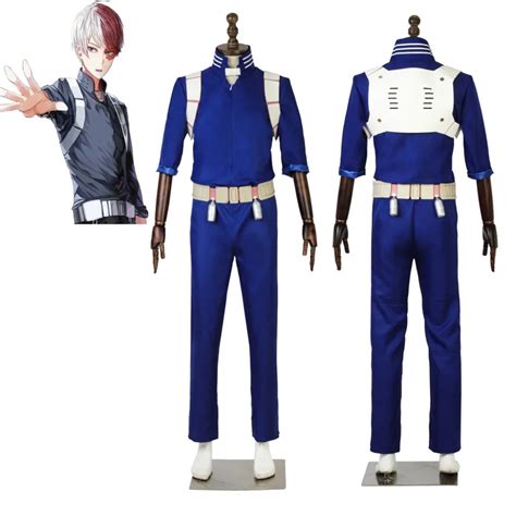 Cosplaydiy My Hero Academia Todoroki Shoto Cosplay Costume Anime