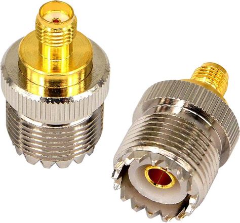 Rf Coax Adapter Sma Female To So239 Female Uhf Jack So 239 Antenna