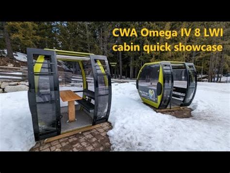 CWA Omega IV Eight Passenger Cabin Quick Showcase YouTube