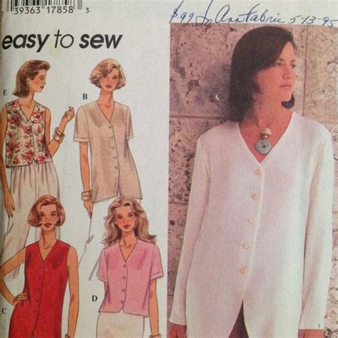 Vintage Simplicity Sewing Pattern Etsy