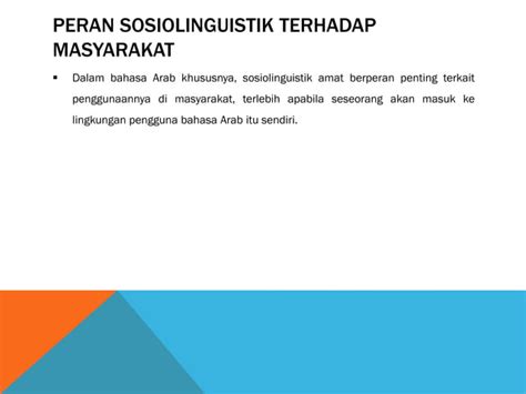 TEORI PEMEROLEHAN BAHASA BERBASIS SOSIOLINGUISTIK DAN IMPLEMENTASINYA