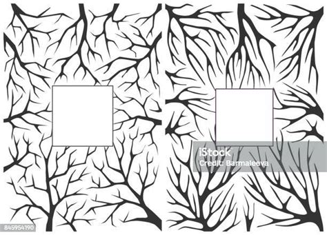 나뭇가지와 흑백 흑백 배경 0명에 대한 스톡 벡터 아트 및 기타 이미지 0명 검은색 계절 Istock