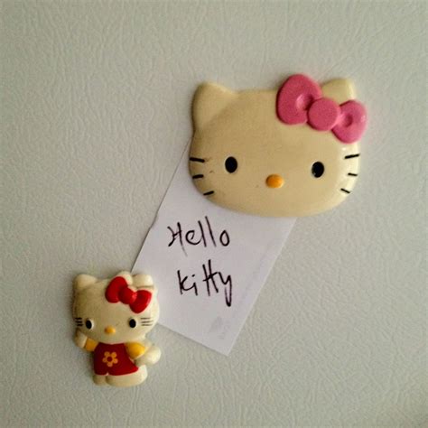 Hello kitty fridge magnets | Hello kitty, Crafts, Kitty