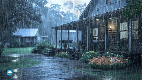 Quedarse Dormido En Menos 3 MIN Con Sonido De LLUVIA Lluvia Intensa Y