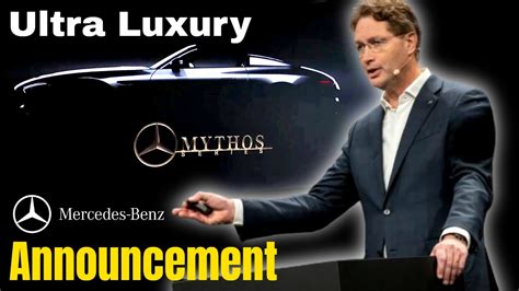 Mercedes Mythos Sub Brand Unveils 2025 Debut Featuring AMG SL Based