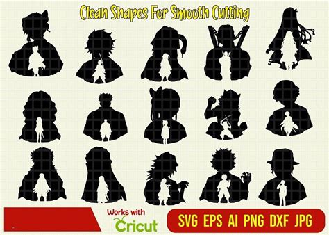 Artstation Demon Slayer Kimetsu No Yaiba Vector Svg Files Slayer