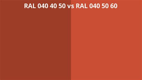 Ral Vs Ral Colour Chart Uk