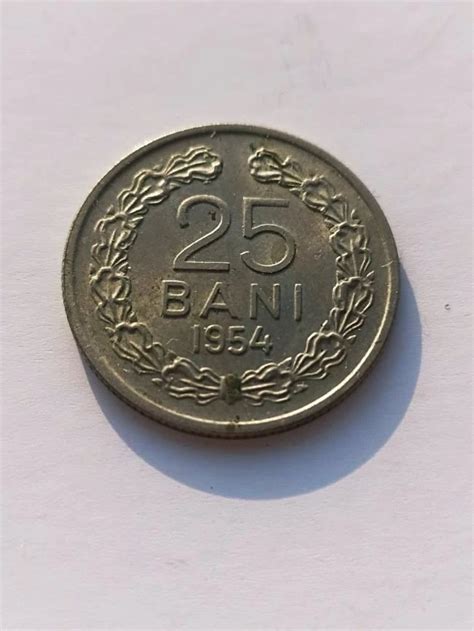 ROMANIA 25 Bani 1954 Necirculata Piesa Superba De Colectie UNC