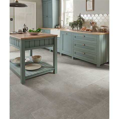 Hemsworth™ Grey Tile Beige Tile Kitchen Beige Tile Kitchen Interior