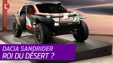 Dacia Sandrider Objectif Dakar Pour S Bastien Loeb Youtube