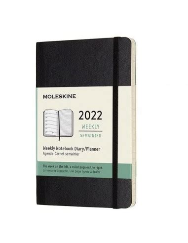 AGENDA 12 MESI MOLESKINE SETTIMANALE CON SPAZIO PER NOTE XL RIGIDA