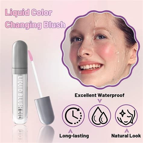 U-Shinein Color Changing Blush Oil Cream - Long Lasting, Waterproof