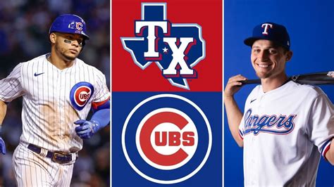 Rangers Vs Cubs Spring Training Highlights April 5 2022 YouTube