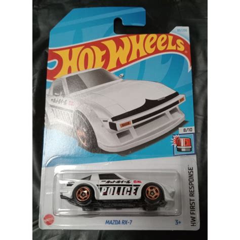 Hot Wheels Mazda Rx Police Shopee Malaysia