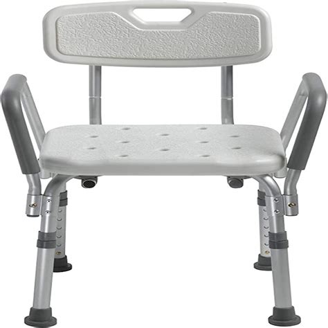 Adjustable Medical Bath Seat Bathtub Chair With Arms For Elderly - luneot