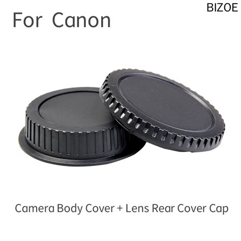 READY STOCK BIZOE Camera Cap Canon EOS Camera Body Cover Lens Rear