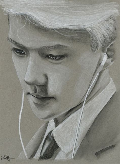 Thoughtful Sehun By FallThruStardust On DeviantART Exo Art Exo Fan