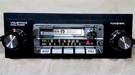 Vintage Pioneer Kpx 9000 Amfm Cassette Car Stereo 3 Youtube